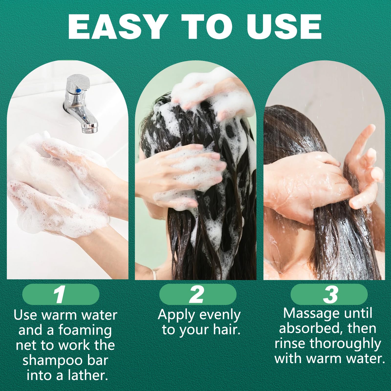 Barra para cabello gris, Nature Siete Verde mantiene tono natural.