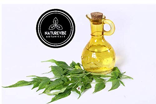 Naturevibe Botanicals Neem Oil prensado en frío para uso diario