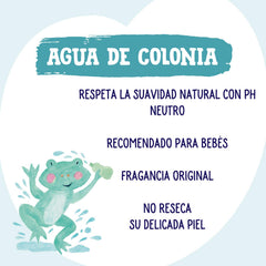 Nenuco Agua de Colonia, diseño clásico para uso diario.
