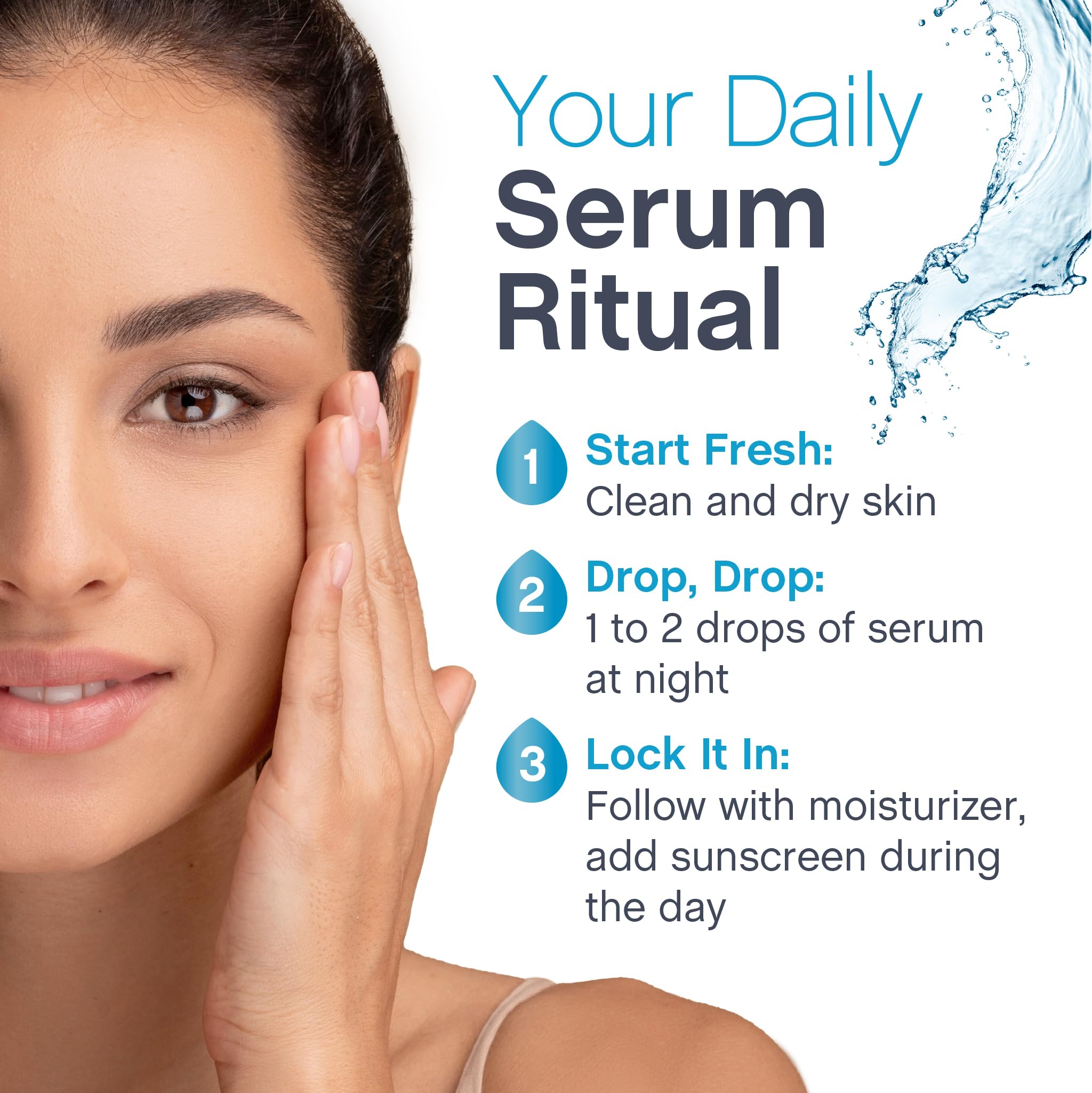 NeoCell Retinol Serum, textura suave para uso nocturno.