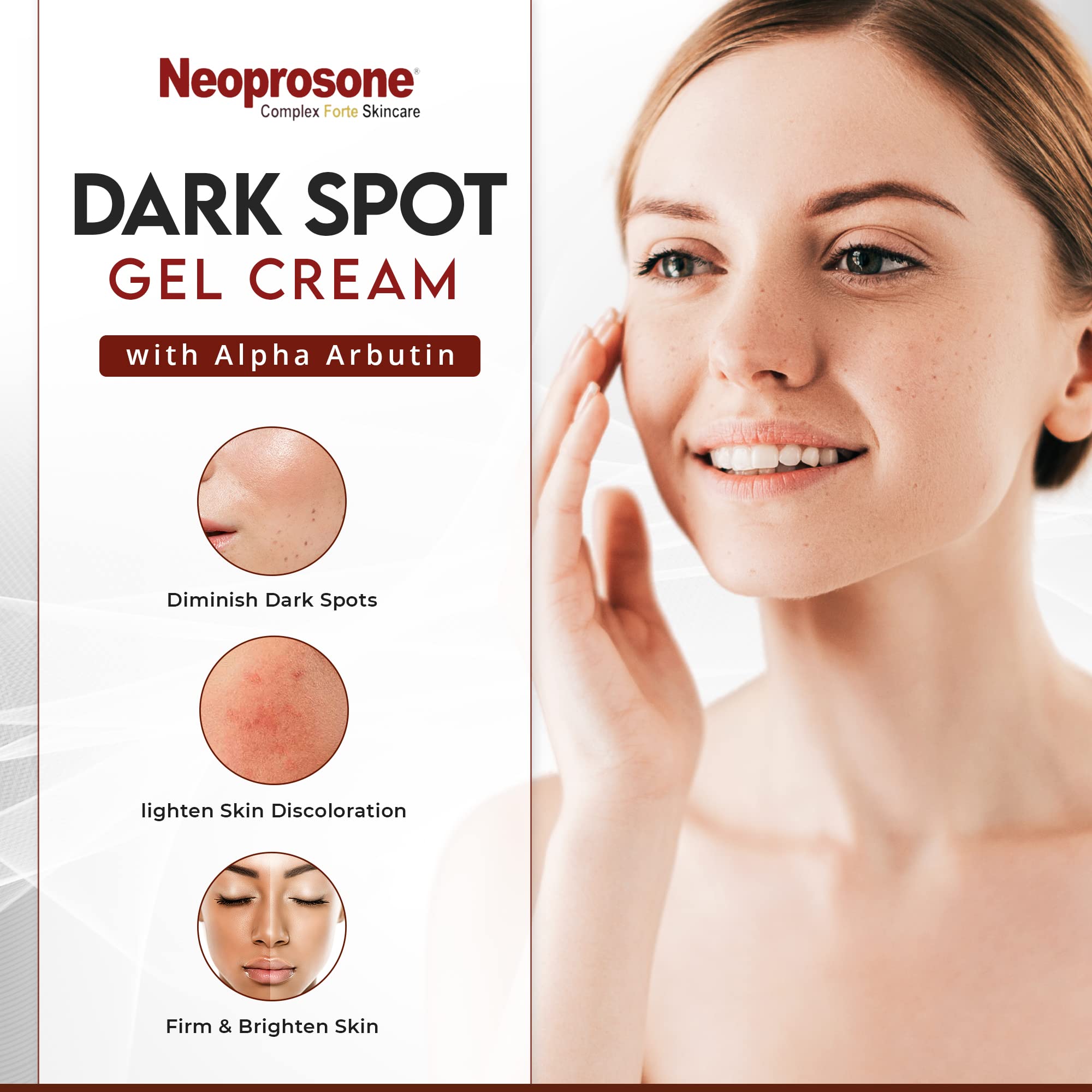 Neoprosone crema-mancha-manos: uso diario para manos más claras y uniformes.