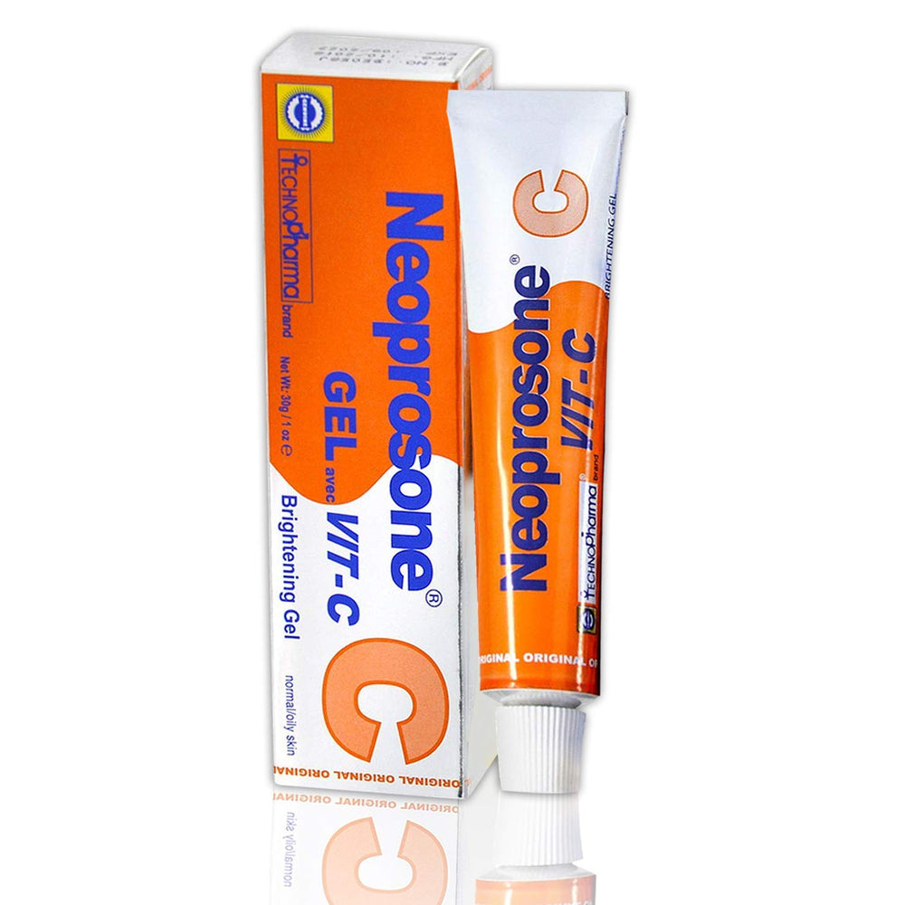 Neoprosone Gel Vitamina C, efecto iluminador suave en rostro