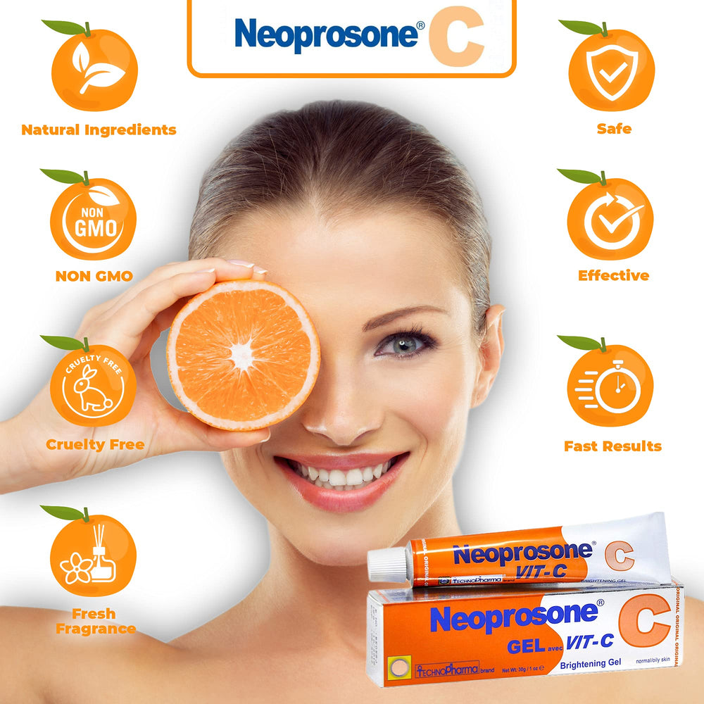 Neoprosone Gel Vitamina C para cuello, cuidado diario