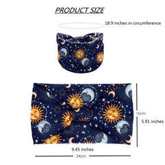 Nertnjifor diadema, impresión de cuatro diseños, perfecto para combinar con tu atuendo.