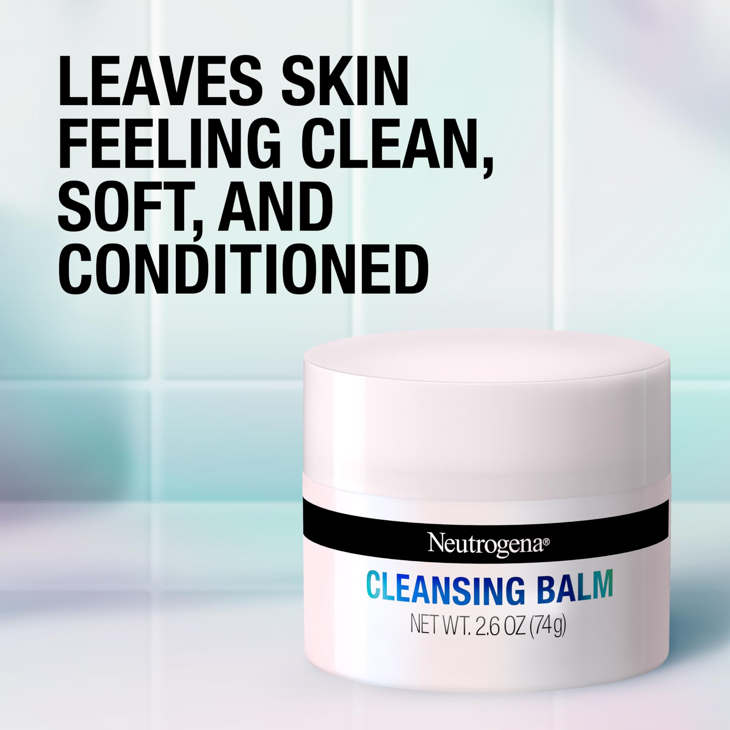 Neutrogena Bálsamo Desmaquillante, cuidado para ojos sensibles y desmaquillante eficaz.