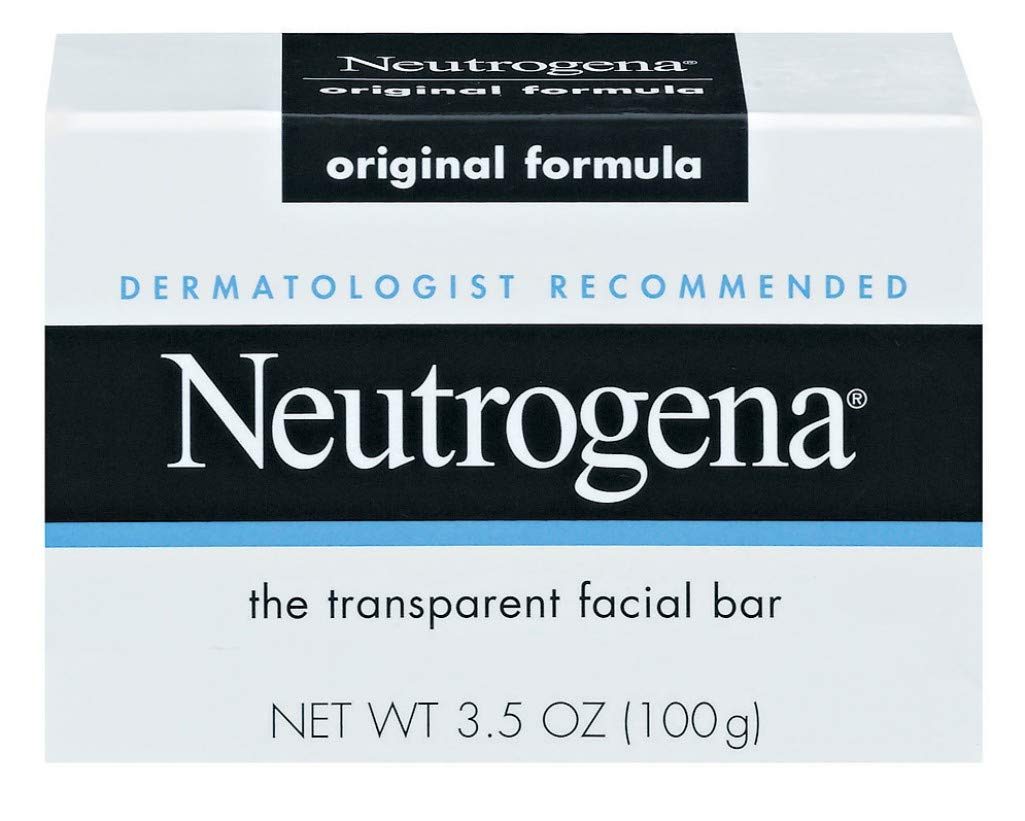 Neutrogena Barra Jabon Original 3.5 oz: limpieza suave sin residuos.