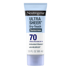 Protector solar Neutrogena en bote SPF70 para uso diario en el cuerpo.