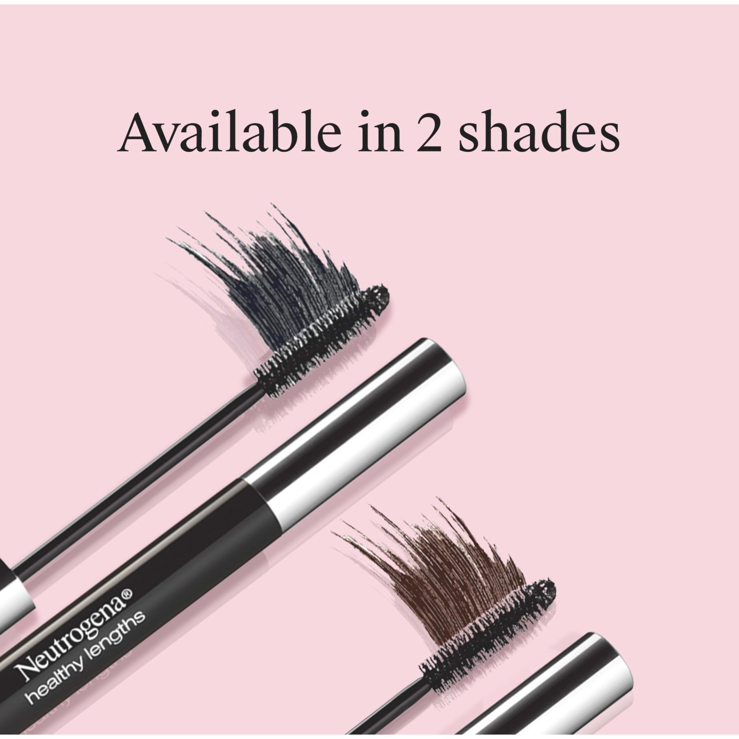 Vitamina E y aceite de oliva ayudan a nutrir pestañas con Neutrogena Healthy Lengths Mascara.