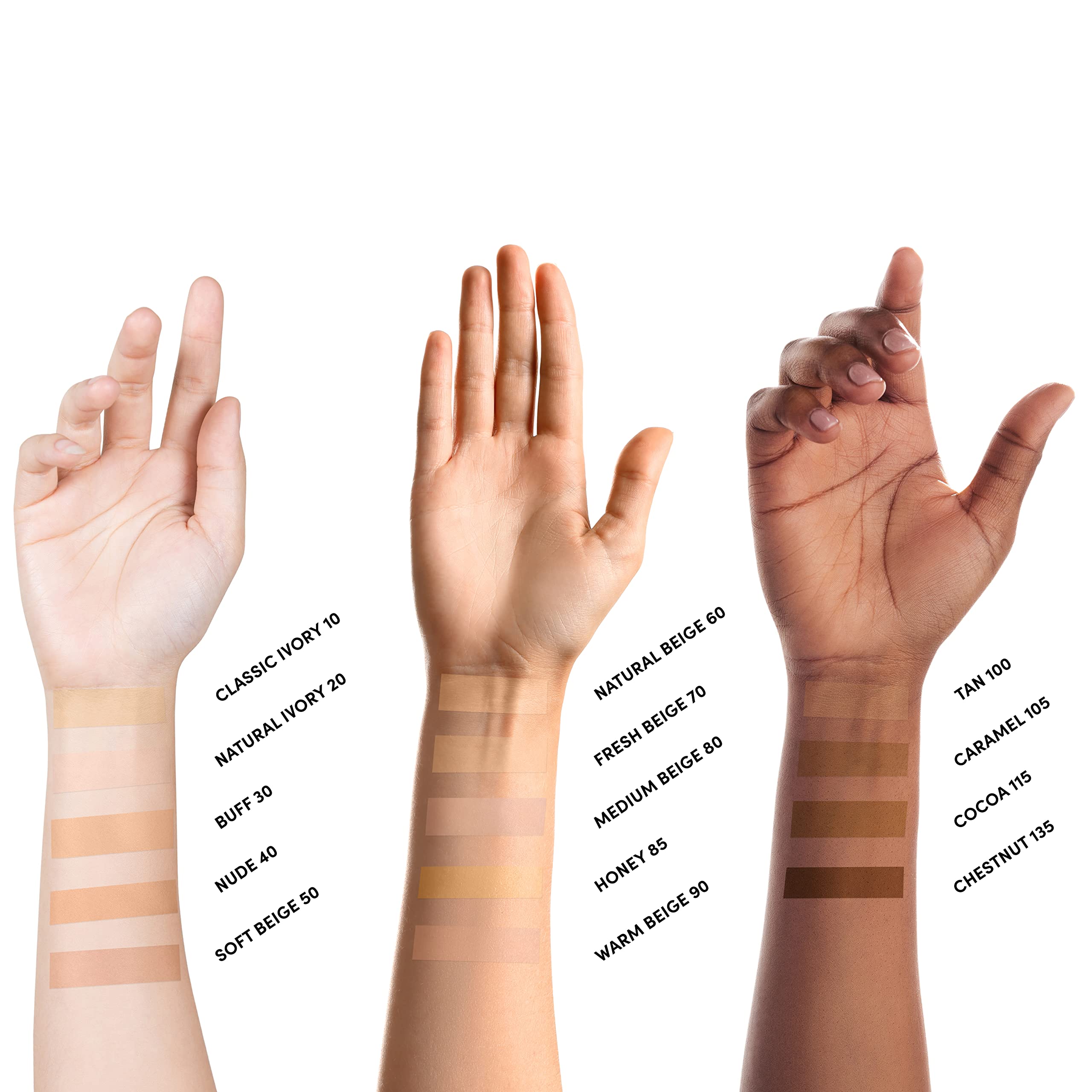Neutrogena Healthy Skin cobertura mediana natural para pieles diversas.
