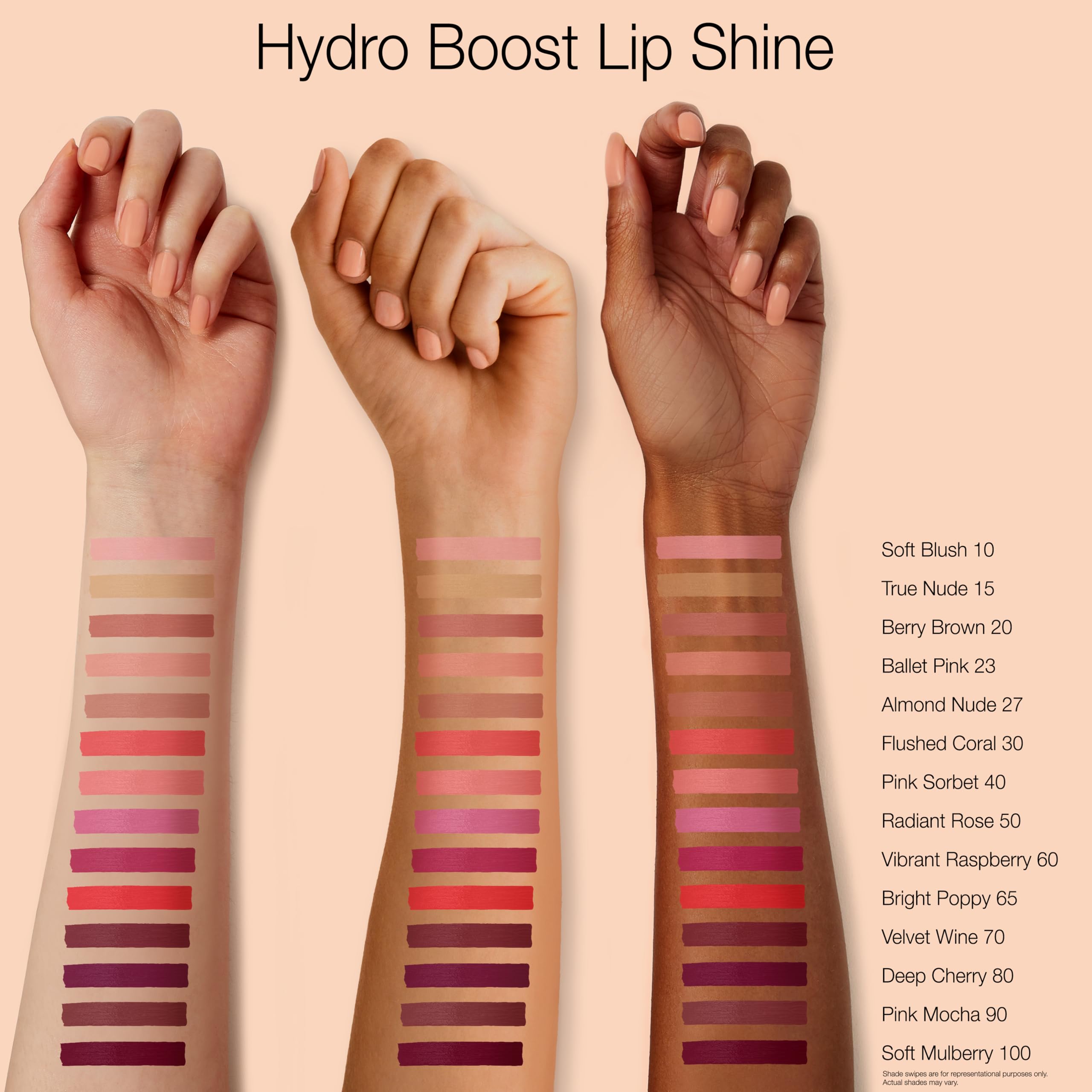 Neutrogena Hydro Boost tono frambuesa-marrón para labios con color.