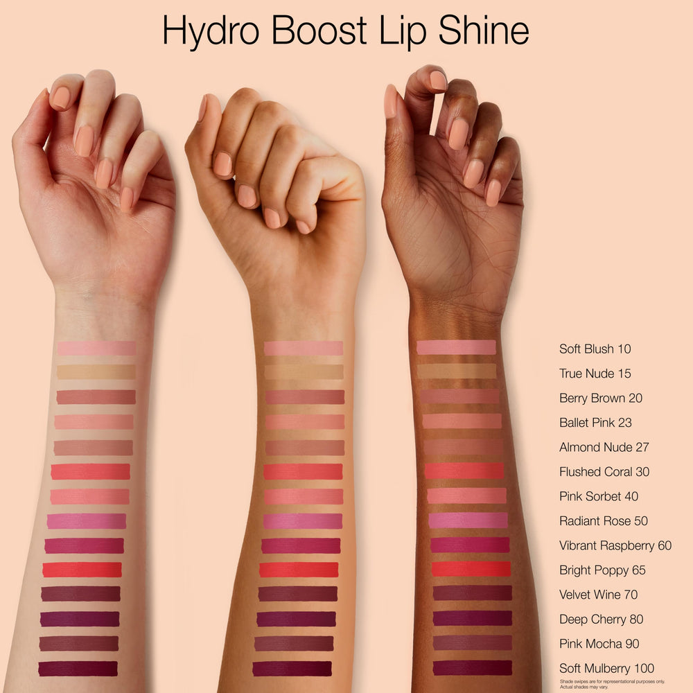 Neutrogena Hydro Boost tono frambuesa-marrón para labios con color.