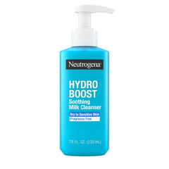 Neutrogena Hydro Boost limpiador facial leche, ideal para limpieza suave y hidratación