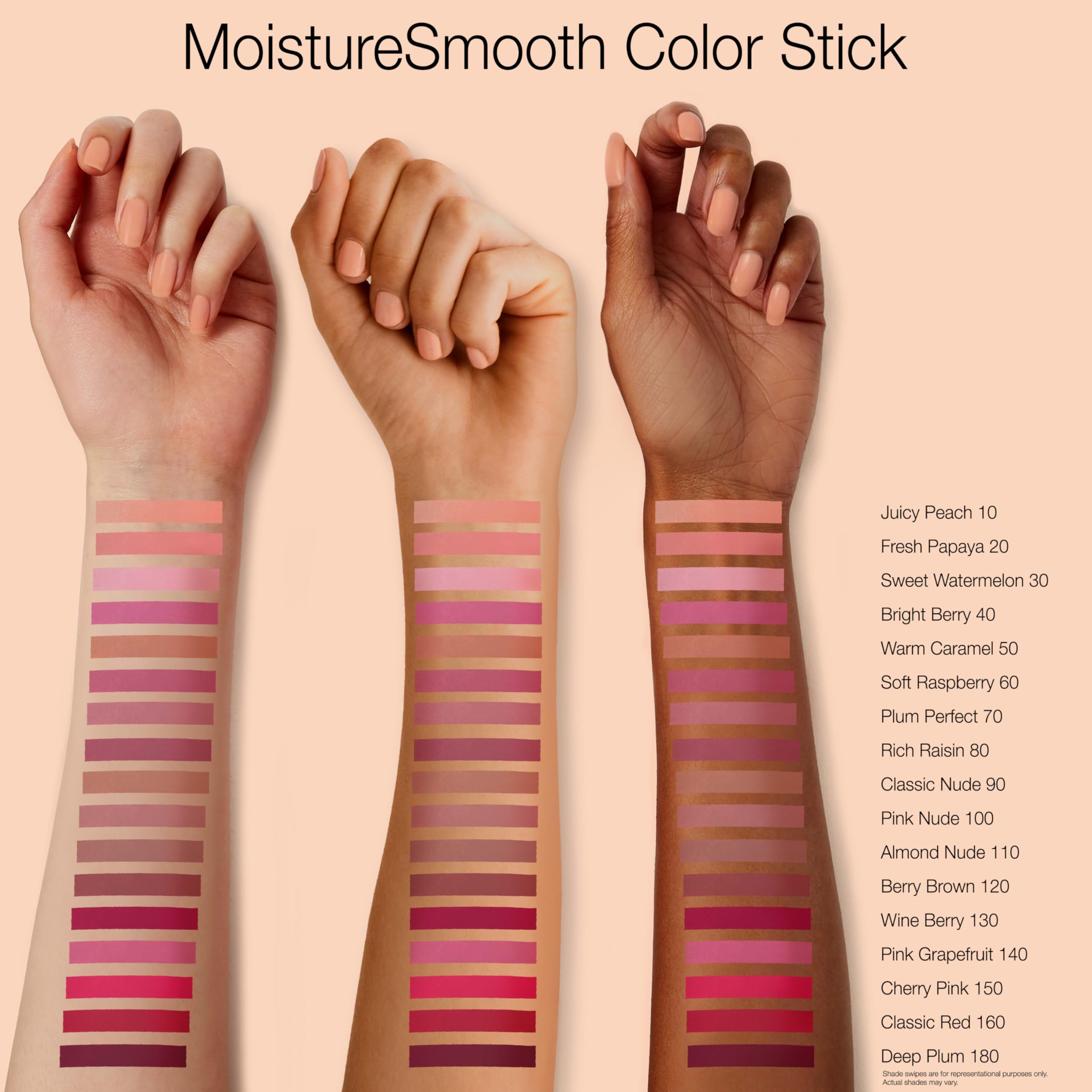 Aplicación suave de Neutrogena MoistureSmooth en labios para color ligero
