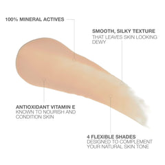 Neutrogena Purescreen+ Mineral UV Tint muestra tono natural sin rastro blanco en la piel.