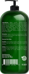 New York Biology Tea Tree Conditioner con ingredientes naturales para cuero cabelludo sensible.
