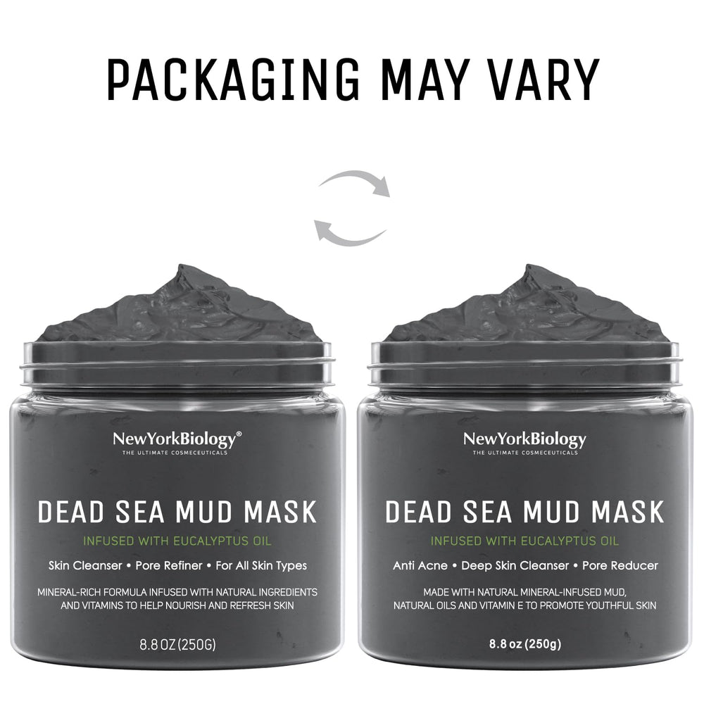 Control del aceite excedente con mascarilla de NEW YORK BIOLOGY para piel equilibrada.