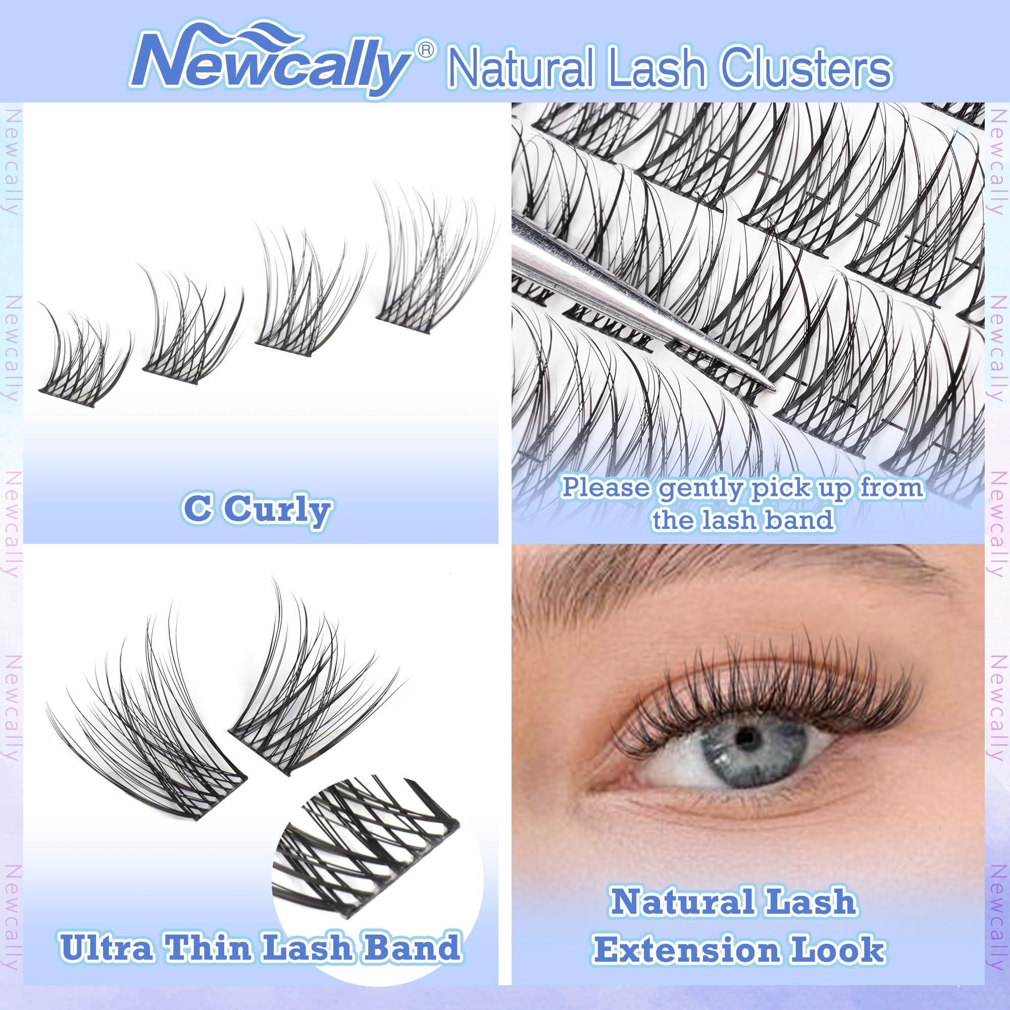 Pestanas DIY Newcally para lograr un look natural en casa