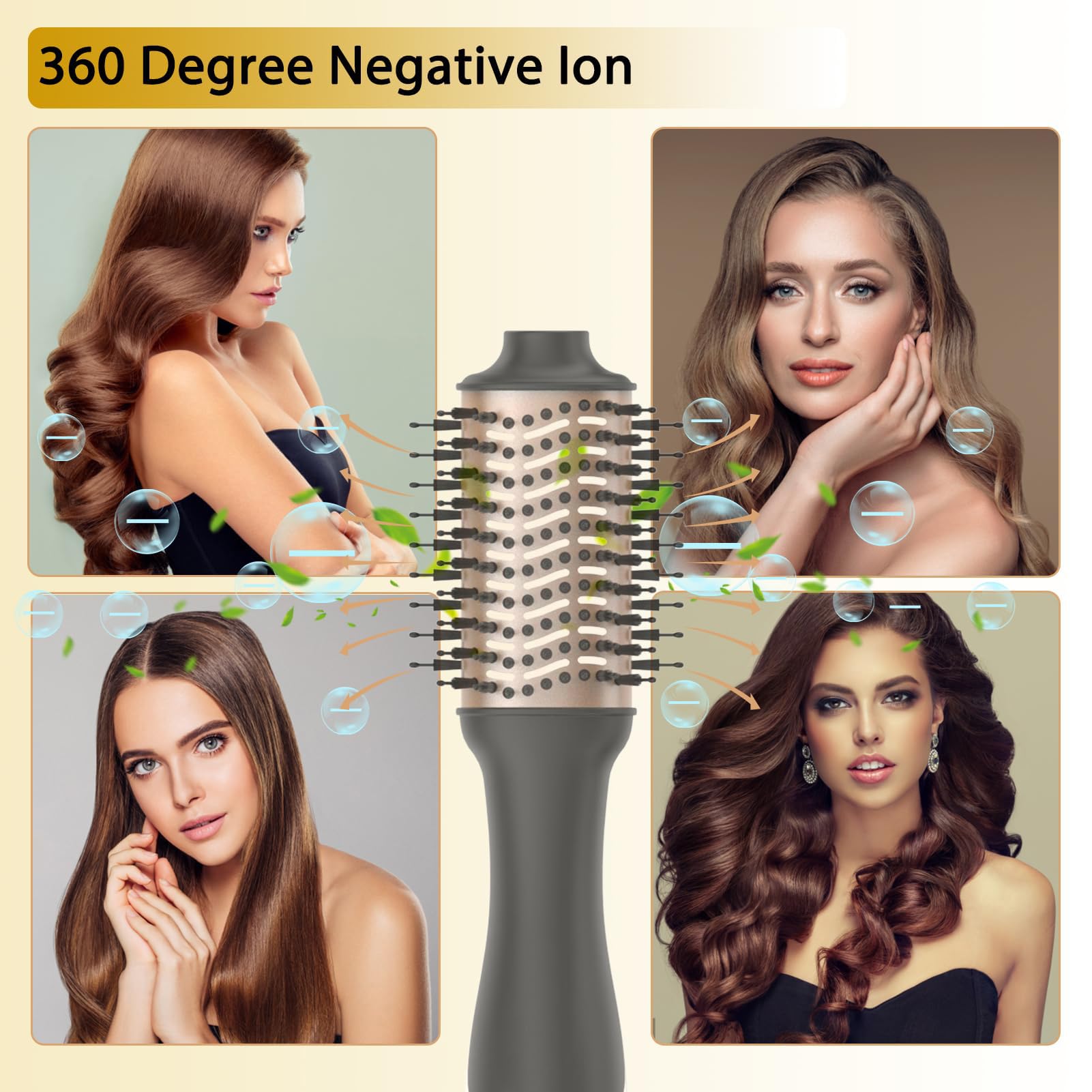 Nicebay aire-frio 100f ayuda a fijar estilo sin calor extremo.