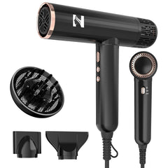 Nicebay secador con motor sin escobillas ofrece secado rápido y eficiente.