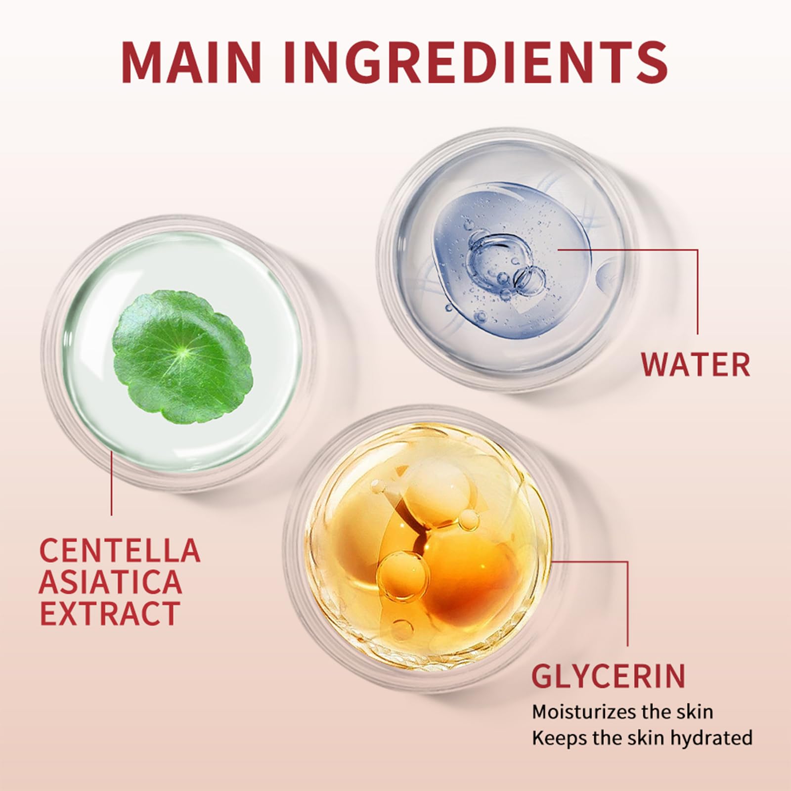 NICEFACE CC Red Corrector, efecto descolorante verde para tono natural.