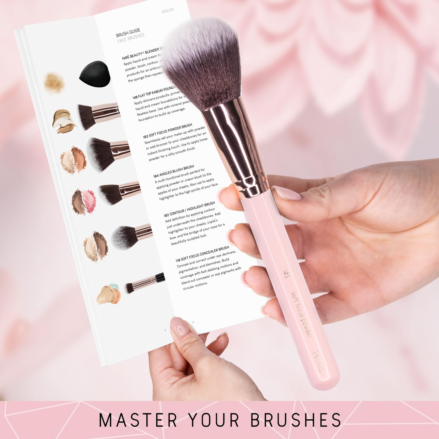 Niré Beauty: limpiador de brochas para mantener higiene y durabilidad.