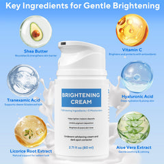 Nityrliv crema aclaradora para axilas, aplicación suave para uniformidad.