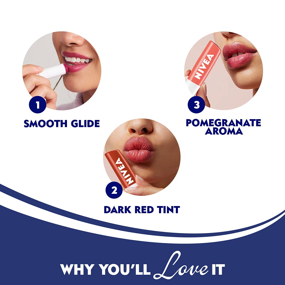 NIVEA Granada Brillo aporta color sutil y brillo agradable.