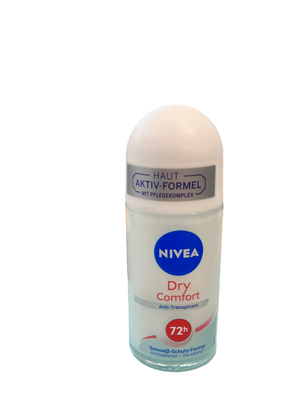 NIVEA Dry Comfort Desodorante Roll-On, pack de dos, protección antitranspirante para todo el día.