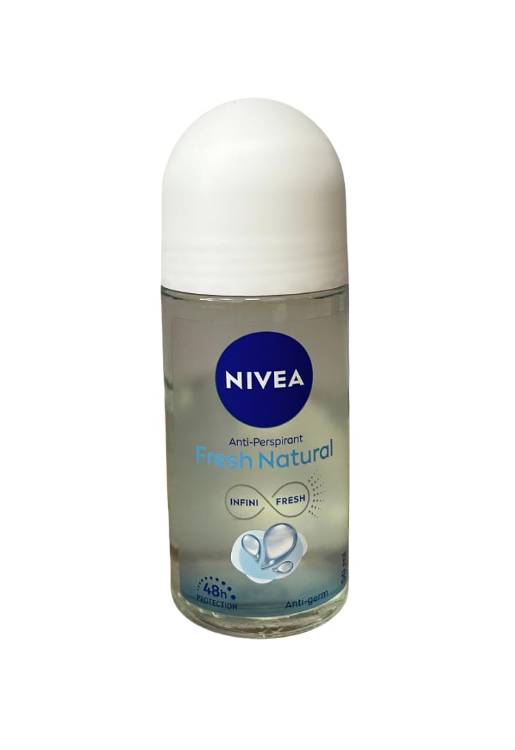 NIVEA Fresh Natural roll-on in daily-use scene for all-day wear