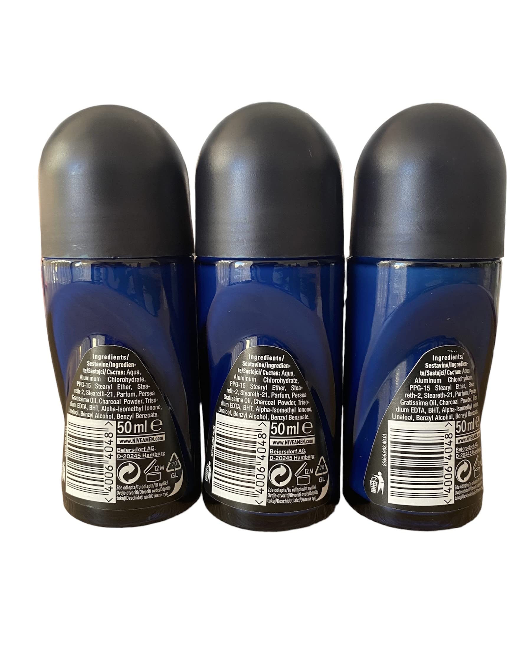 NIVEA Men Dimension Roll-On Espresso para una sensación fresca durante el día.