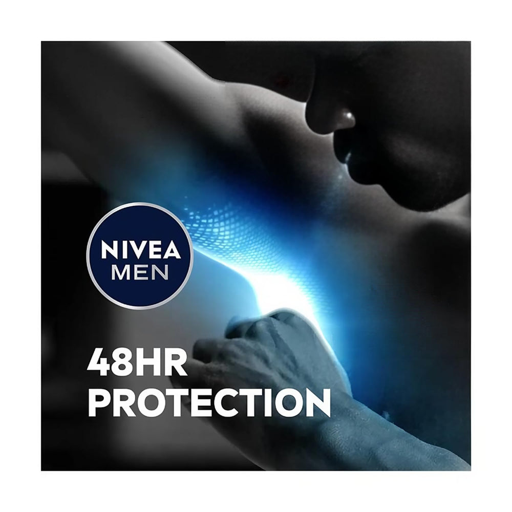 NIVEA Men Invisible uso aplicación: pulverización rápida para días activos.