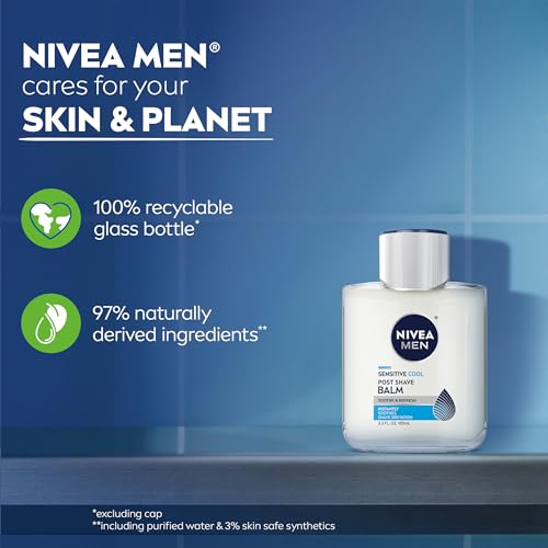 NIVEA MEN Sensitive Cool: ideal en rutina diaria para piel sensible.