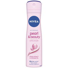 NIVEA Pearl Beauty Spray, envase de 150 ml para uso diario