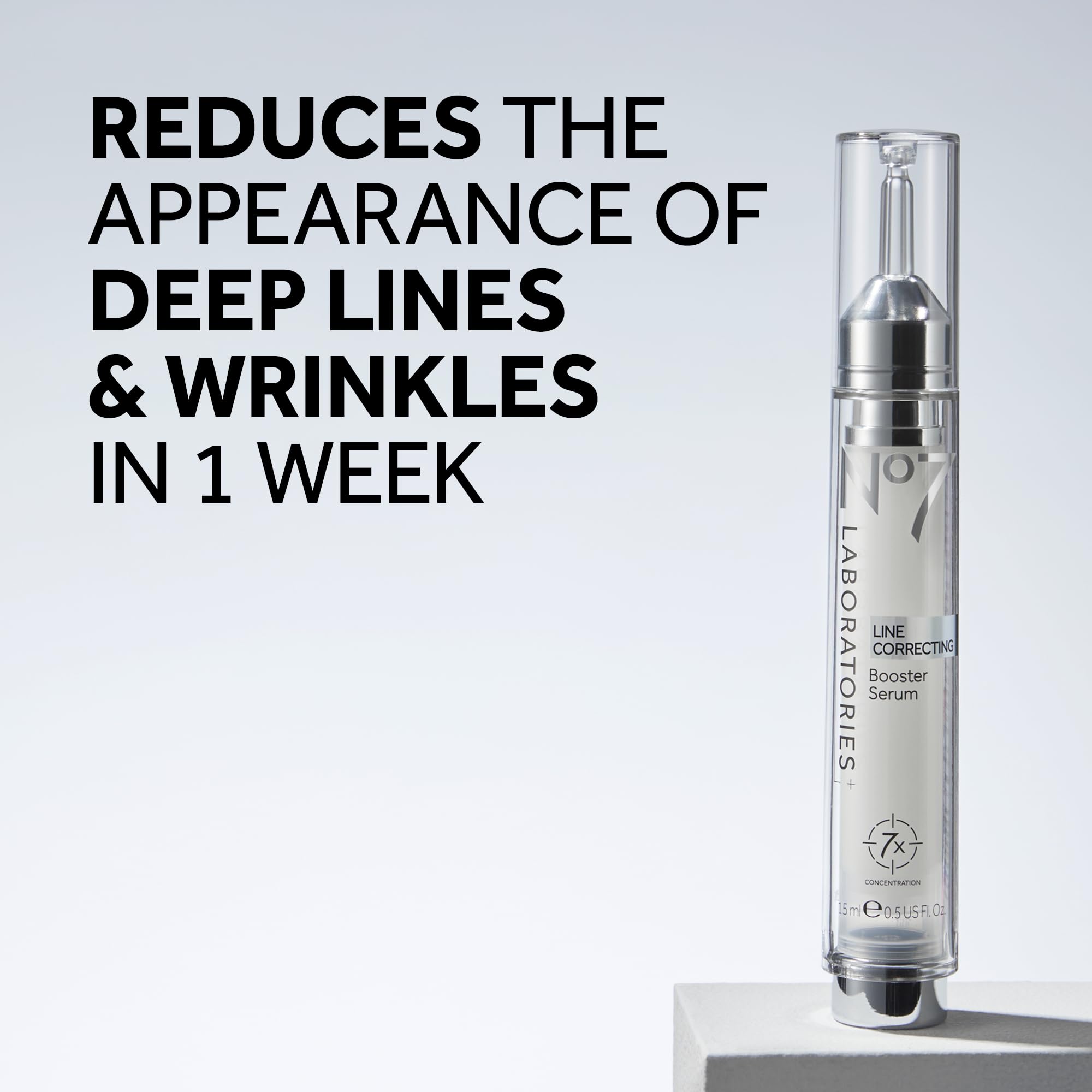 No7 Laboratories Serum con gotero para dosis precisas y cuidadas