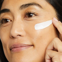 No7 Restore & Renew SPF 30 label indicates built-in sun protection