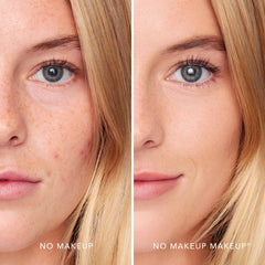 Cobertura natural en textura crema-balm para uso diario con No Makeup Makeup