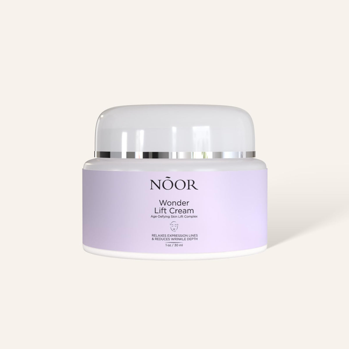 Noor Hair WonderLift crema textura suave para hidratación diaria y acabado mate ligero.