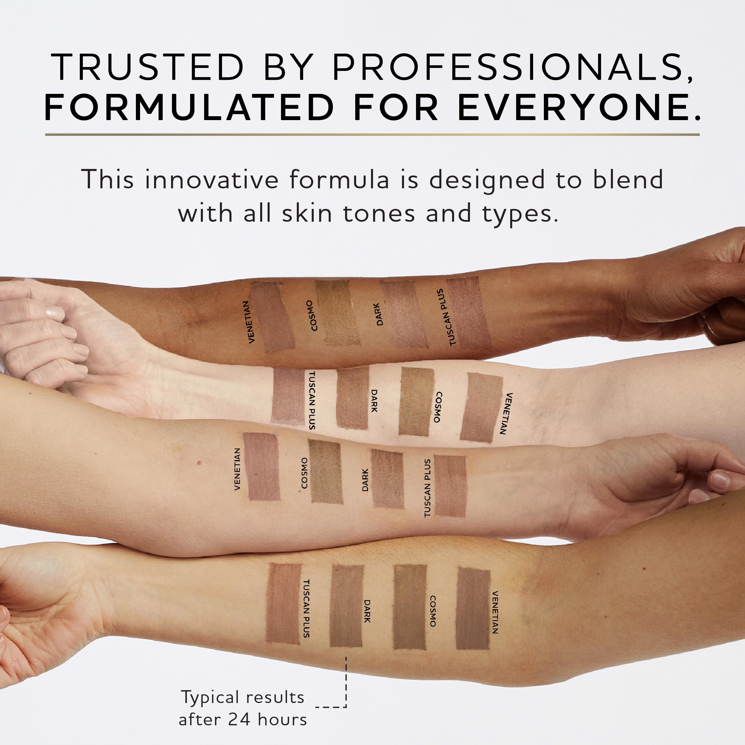 Color duradero tras el bronceado con Norvell Premium Spray Tan Dark
