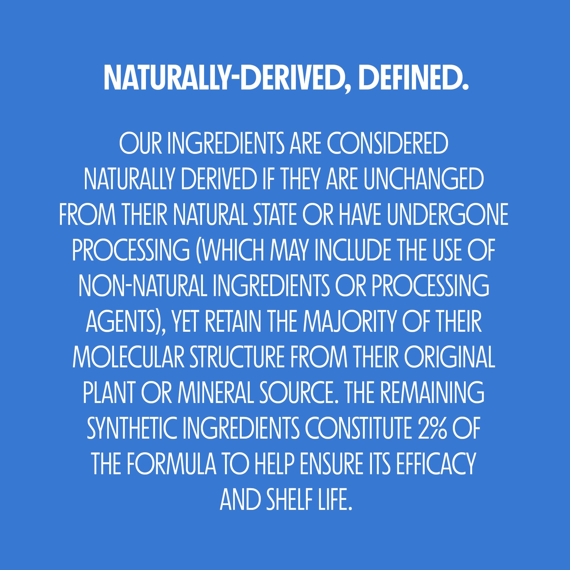 Not Your Mother's Nourish ingredientes naturales 98% derivados
