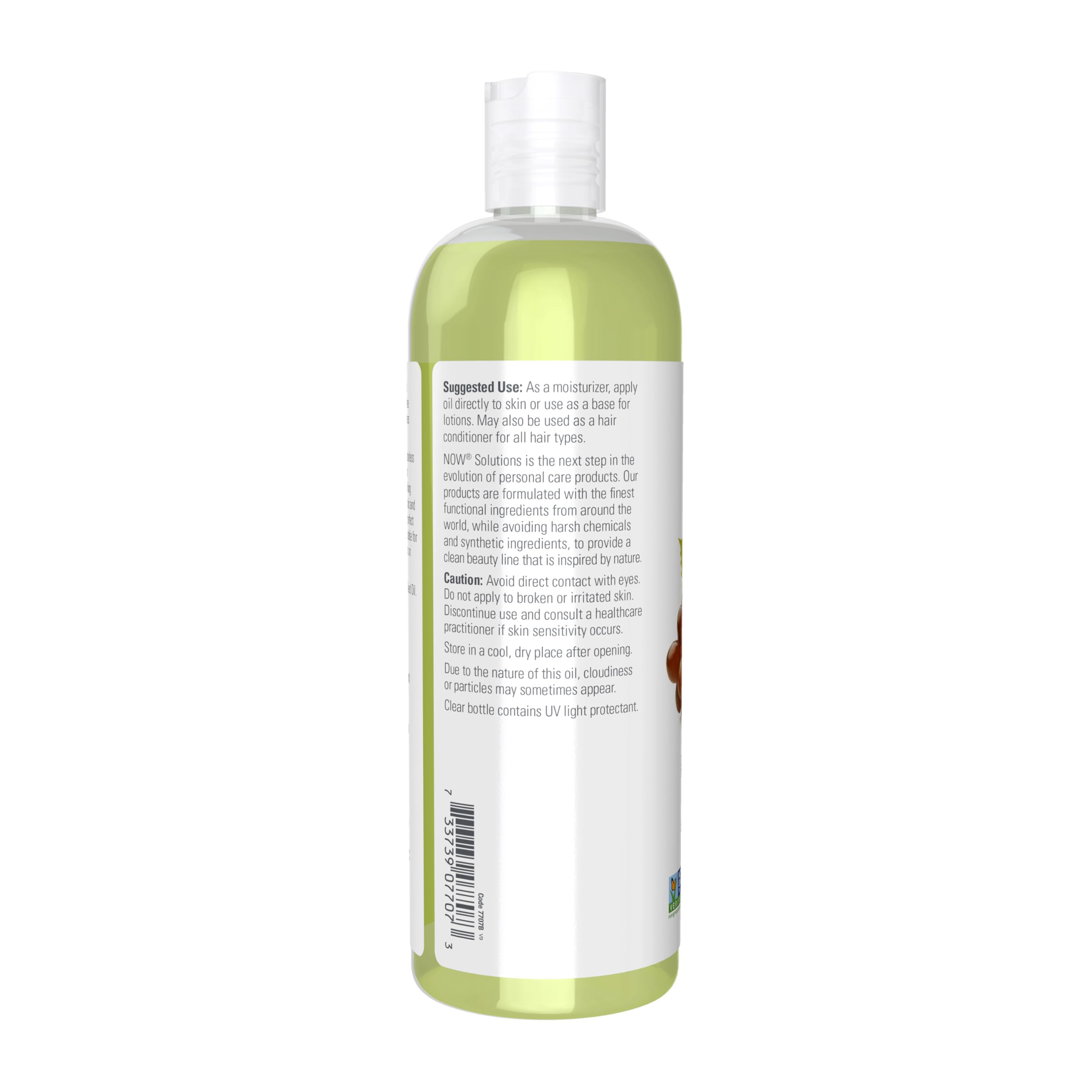 NOW Foods Aceite de Semilla de Uva como base suave para lociones.