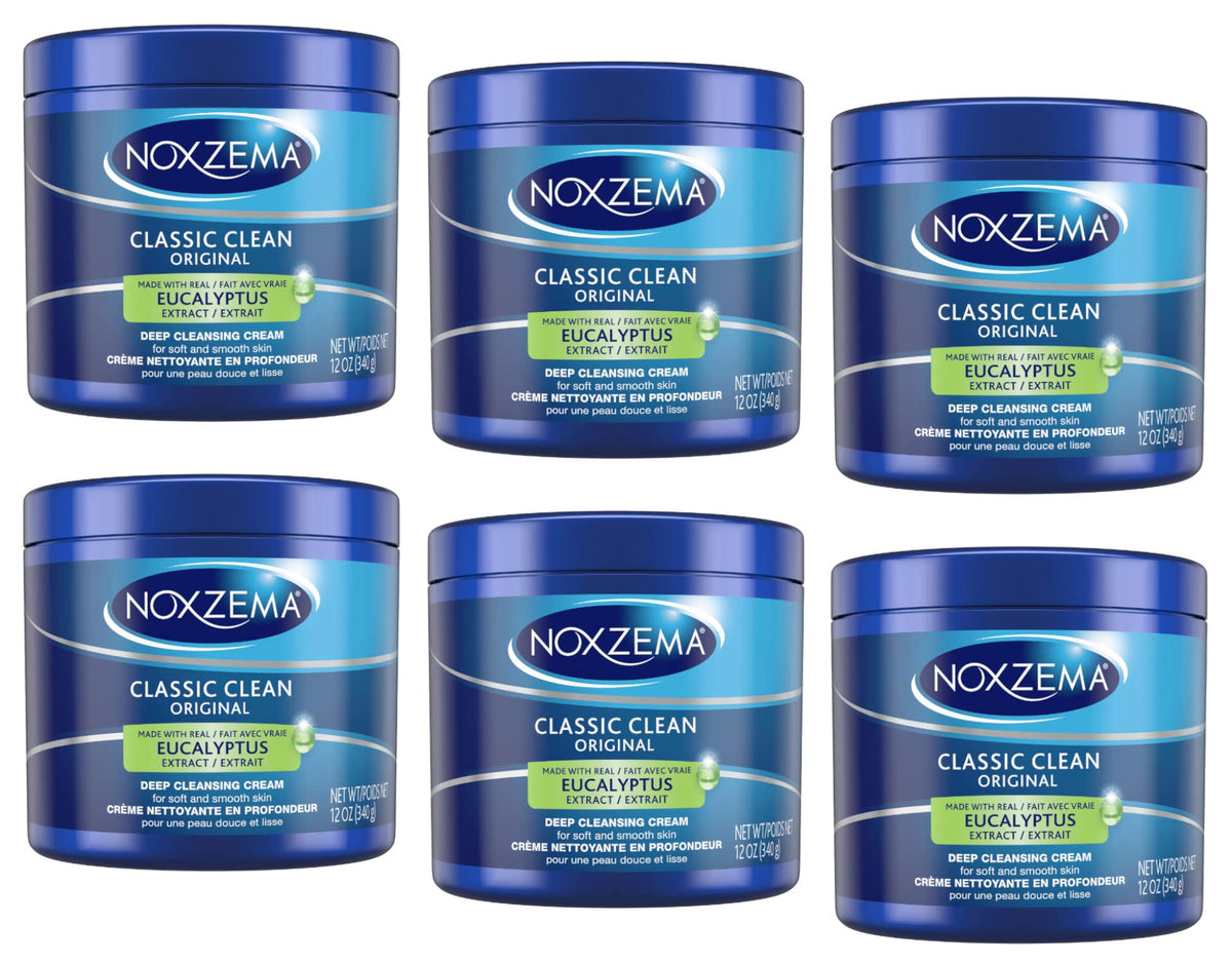 Noxzema Classique Originale, pot de crème nettoyante en profondeur.