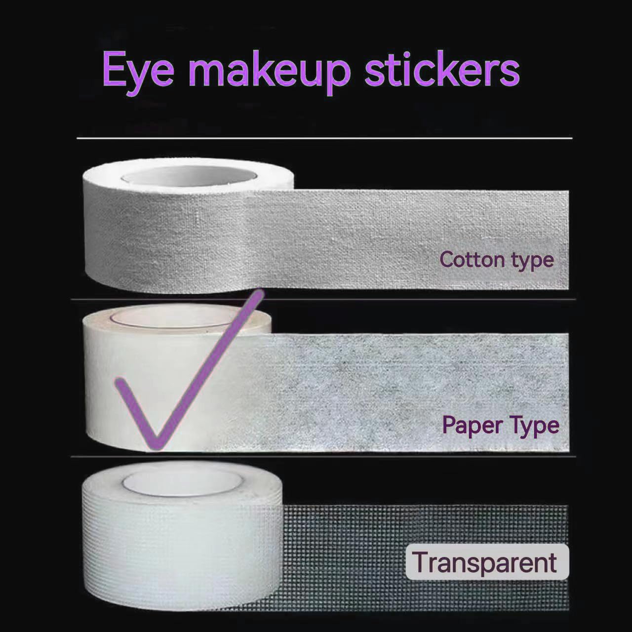 NswfDzk cinta maquillaje para uso doméstico, ideal para principiantes