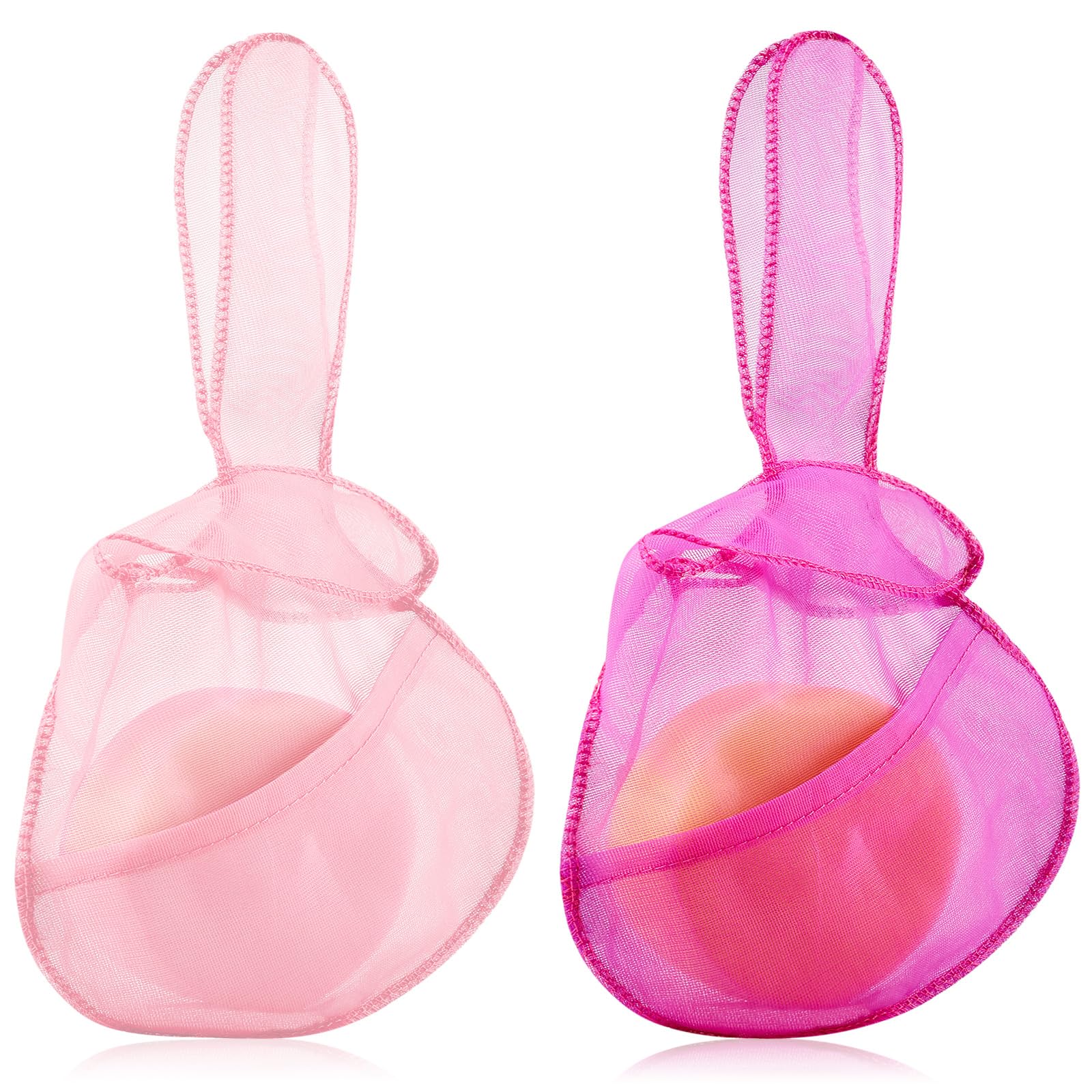 Nuanchu bolsa-jabon-forma-conejo, ideal para viaje y secado rápido.