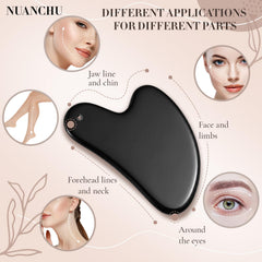 Nuanchu Gua Sha drenaje-linfatico: favorece movimientos para drenaje linfático.