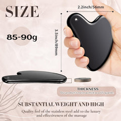Nuanchu Gua Sha rostro-masaje: facilita un masaje facial relajante y suave.