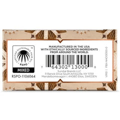 Jabón Nubian Heritage con avena y vitamina E, exfolia suave y nutre.