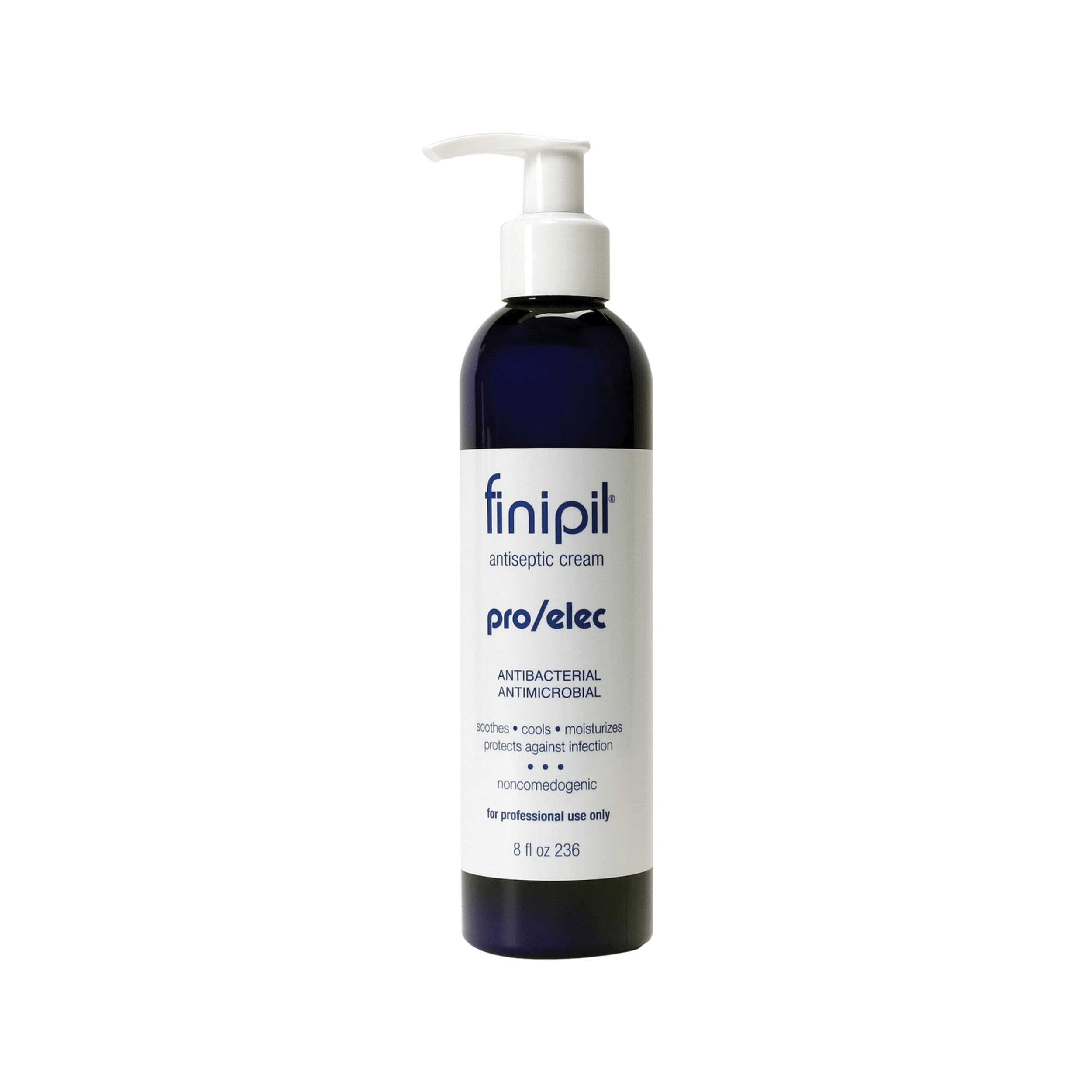 Nufree Finipil Pro crema antiséptica en bote con bomba para uso posdepilación