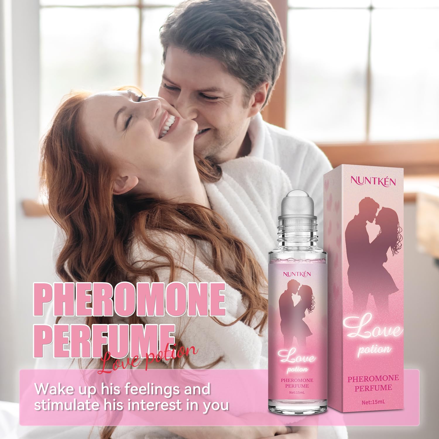 Aplicador rodillo de NUNTKEN Phero Perfume para aplicación precisa.