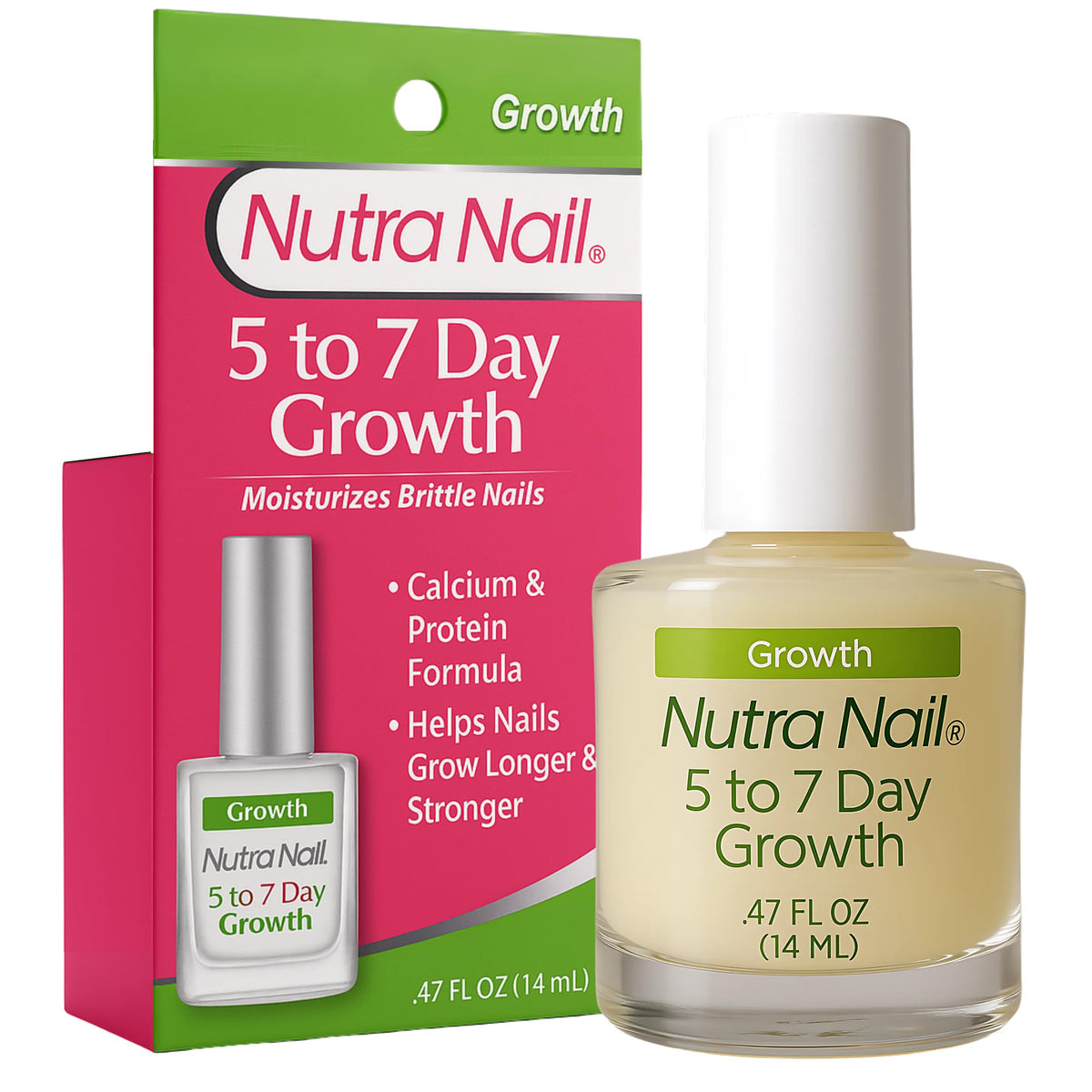Nutra Nail: botella del tratamiento para crecimiento en 5-7 días.
