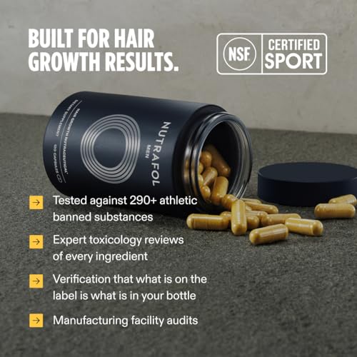 Testimonio de usuario masculino usando Nutrafol Men